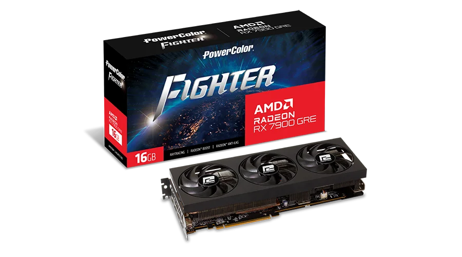 PowerColor Fighter AMD Radeon RX 7900 GRE 16GB GDDR6